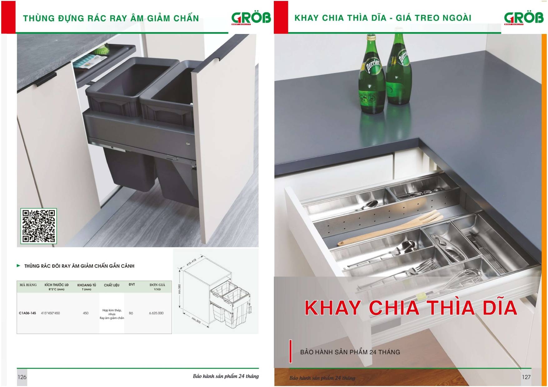 Thiết bị nhà bếp GROB Catalogue và Bảng giá mới nhất /Page 63